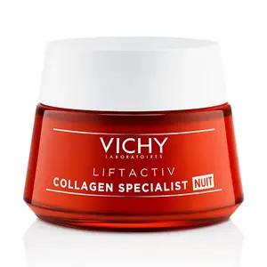 Ночная процедура против морщин Liftactiv Collagen Specialist Nuit Vichy, 50 ml