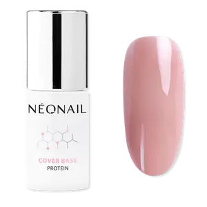 Лак для ногтей cover base protein Neonail, natural, объем 7.2 мл