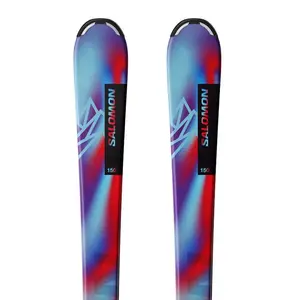 Горные лыжи Salomon Qst S+C5 GW J75 junior, прозрачный