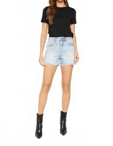 Mica джинсовые шорты с высокой талией в светлой стирке Mica denim, Light Wash