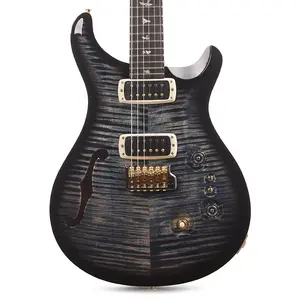 PRS 40-я годовщина Ограниченное издание Custom 24-08 Semi-Hollow Faded Whale Blue Smokeburst (Серийный №0400168)