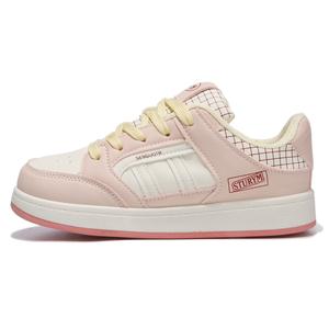 Скользоустойчивые, легкие и дышащие женские лоу-топ скейтборд кеды Georgina Goodman, розовый