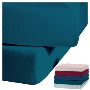 Простыня JACK Biber Spannbettlaken, цвет Smaragd