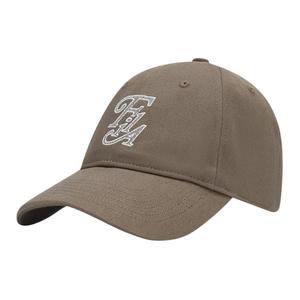 FILA Хлопковая бейсболка унисекс светло-коричневого цвета, Light Umber