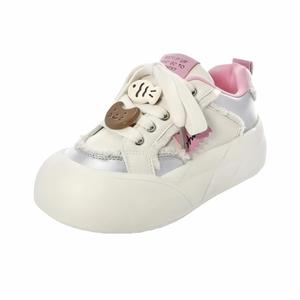 CZRSK Женские противоскользящие и износостойкие легкие низкие скейтерские кроссовки Silver Pink, цвет Silver Pink