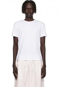 Acne Studios Белая футболка стандартного кроя