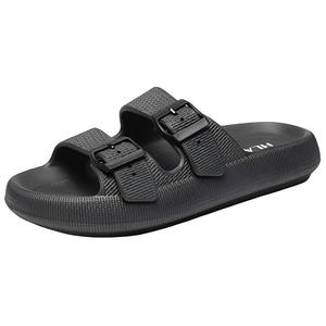 Мужские бесшумные сандалии с пластиковой подошвой HLA, Black