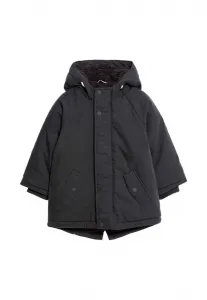 Стеганая парка с капюшоном Marks & Spencer, Black