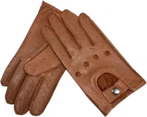 Мужские летние кожаные перчатки, однослойные, тонкие, с полными пальцами, мотоциклетные перчатки, light brown