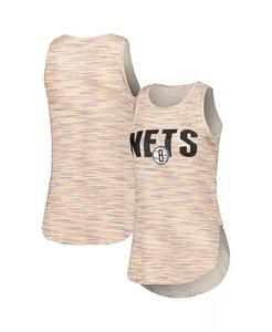 Женская белая майка Brooklyn Nets Sunray Concepts Sport