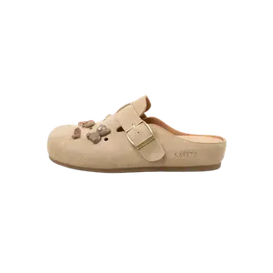 Устойчивые к истиранию сандалии с закрытым носком, женские, абрикосового цвета SAFIYA, Apricot