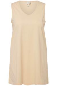 Футболка Ulla Popken Long, цвет popcorn