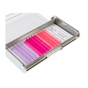 Ресницы Color Mix - Lila Rose, 0.07, C Looksus Lashes