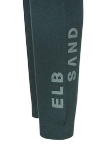 ELBSAND Вязаные брюки цвета бензина