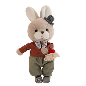 Плюшевая кукла Little Rabbit Bear высотой 28 см Fat Fat Dragon