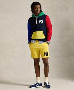 Флисовые шорты унисекс Yankees Polo Ralph Lauren, Signal Yellow