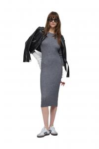 No Matter What Вязаное платье в крапинку Mottled Grey