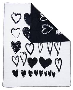 Одеяло done.В Grace Herzen, черный - белый - текстиль - 200 x 2 x 150 см