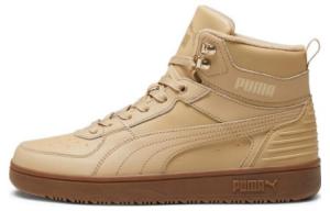 Кроссовки Puma REBOUND Series Skateboarding Shoes Unisex High-top Yellow, желтый