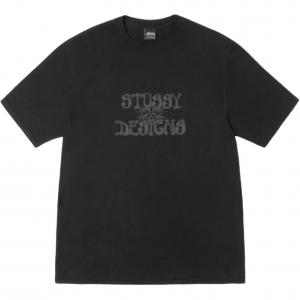 Футболка SS25 унисекс Stussy, черный