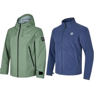 Ветровка мужская Коричнево-зеленый Skechers