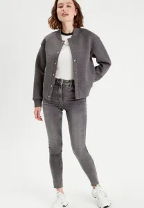 Hohe taille skinny jeans skinny fit Cache Cache, Denim Gris