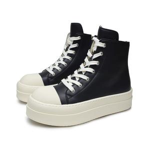 Ignition Абразивостойкие высокие скейтбордские кроссовки унисекс черные мужские, цвет Black Men's