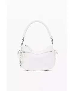 Женская овальная сумка с 3D-логотипом Desigual, белый