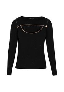 Свитер faina, черный