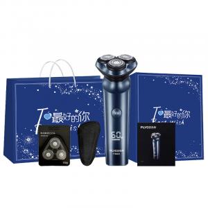 Электрическая бритва FS923 с тройным лезвием из нержавеющей стали, полностью моющаяся, для мужчин FLYCO