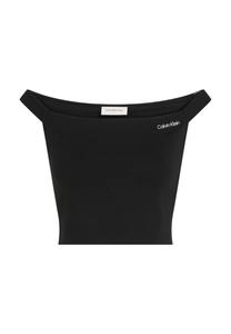 Топ женский Calvin Klein Jeans с открытыми плечами, черный