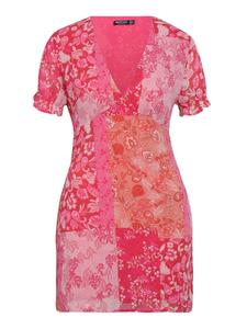 Платье Nasty Gal, розовый/розовый