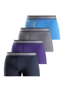 Боксеры HIS Boxer, цвет navy / lila / grau / blau
