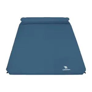 Camel (Camel) Влагостойкий коврик Camel для улицы и кемпинга, дышащий автоматический надувной коврик для 2-3 человек A8S3I2103