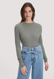 Джемпер Hessnatur FITTED, Steppengras/Mottled Light Green