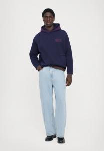 Худи EA7 Emporio Armani TRAIN HOODIE REVERSIBLE UNISEX, Evening Blue/Blue