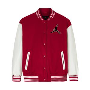 Детские утепленные куртки Jordan, красный