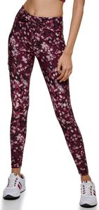 Женские леггинсы Tommy Hilfiger с принтом и высокой талией, Crushed Grape