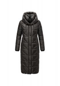 Стеганое вафельное пальто NAVAHOO, черный