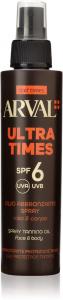 Солнцезащитное масло Half times ultra times spf 6 для лица и тела Arval, 125 мл