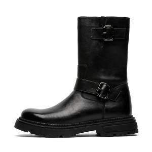 WEISHIBANGWEI Ботильоны мужские черные