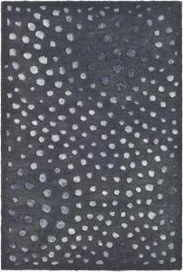 Ковер SAFAVIEH, 77 x 122 см, Soho Collection Dark Grey SOH654A ручной работы абстрактный премиум шерсть и вискоза