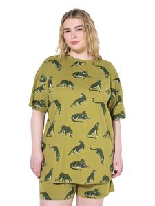 Studio Untold Пижама цвета «Мозельский зеленый»