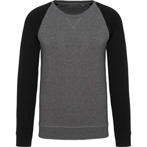 Толстовка с круглым вырезом Kariban bicolore Raglan