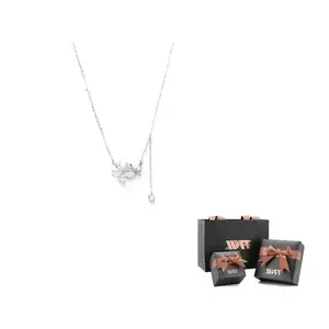 XXOFF Ожерелье из стерлингового серебра 925 пробы для женщин