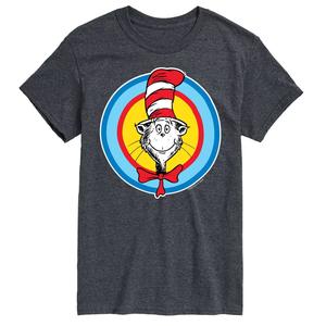 Футболка Big & Tall Dr Seuss Cat In Hat Smile License