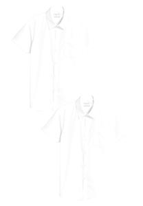 Рубашка 2 PACK Next, цвет white