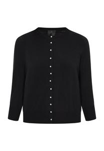 Вязаный кардиган DreiMaster Klassik, черный