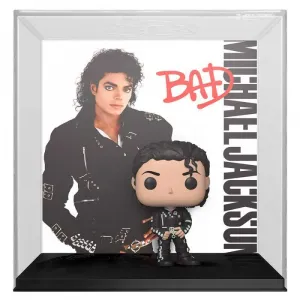 Фигурка Funko Albums Майкла Джексона "Bad" (9 см), черный