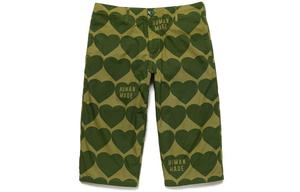 Повседневные брюки Unisex HUMAN MADE, зеленые